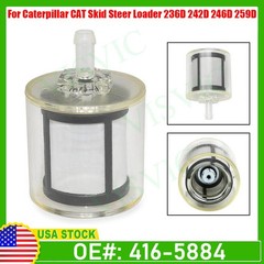 Fuel Filter 4165884 fits CAT 299D2 299D2 XHP 299D2XHP 299DXHP AP300F AP355F