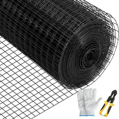 Hardware Cloth, 36″ x 50′ & 1″x1″ Mesh Size, Galvanized Steel Vinyl Coated 16 Ga