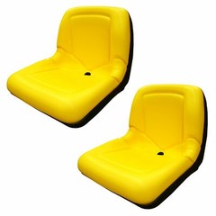 (2 Seats) Yellow Seat for John Deere Gator CS TS TX 4X2 AM133476 – Yellow