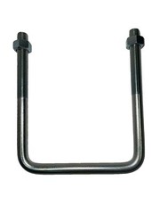Zinc Plated Square U-Bolt 3/8″ Thick x 7″ ID x 7″ Long w/ Zinc Plated Nuts