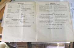 Vintage Allis Chalmers Model C Tractor OPERATING Instructions & Repair Parts Man