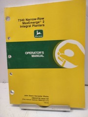 John Deere 7340 MaxEmerge 2 Planters Operator’s Manual OMA52759 English