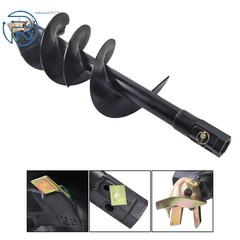 12 inch x 48 inch Fab Auger Bit 2 – inch Hex Collar Skid Steer Attachment Part