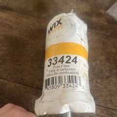 NOS Wix In Line Fuel Filter 33424