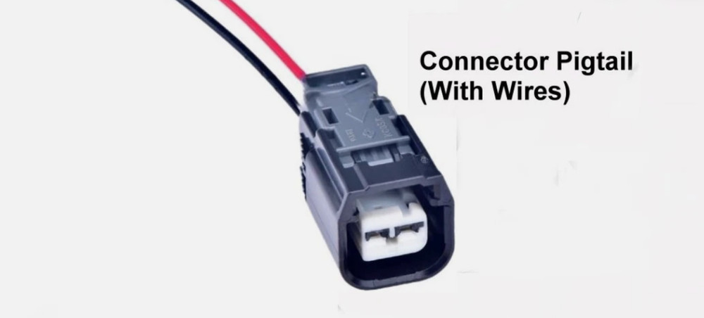 Kia Hyundai Fuel Injector Connector with wires 1.6L engine -FAST SHIPPING