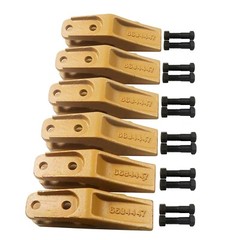 6684447 Cat Skid Steer Bucket Unitooth Trenching Bucket Teeth with Hardware 6PK