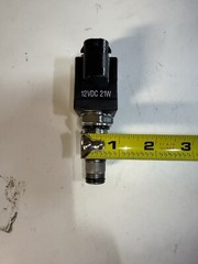 Tecnord Hydraulic Solenoid Valve 12VDC 21W Replacement Unit Cartridge Black