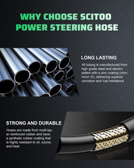 Steering Hose Pressure Hose Line Assembly Fit for Honda Accord 3.0L 1998 1999 20