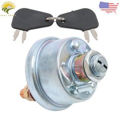 Switch Disconnect 7N-0718 7N0718 W/ 2 keys For Caterpillar Engine 3024 3034 3054