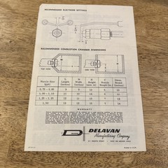 1967 Delavan Manufacturing Co. How To Install Delavan Flamecone Pamphlet