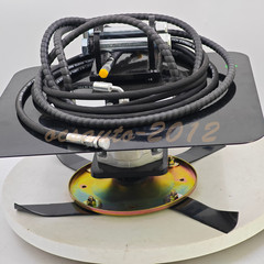 Hydraulic Grass Cutter W/4P Free Blades For Mini 1-1.5 Ton Mini Excavator Mower