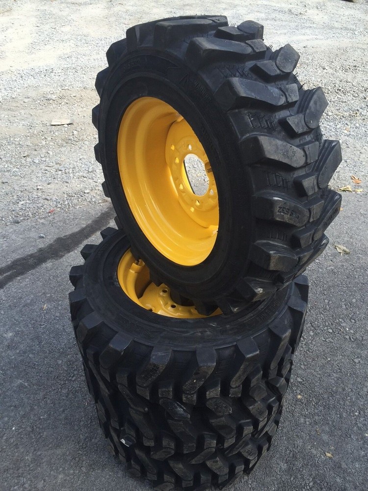 HD 10-16.5 Camso SKS532 Skid Steer Tires/Rims-6lug-for New Holland