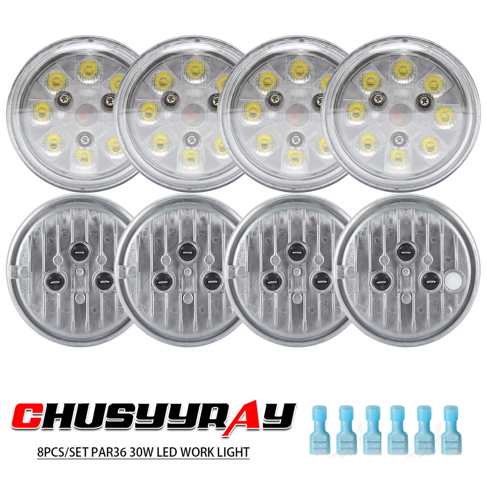 8x Led Conversion Kit for Deere 55 Series 4255 4455 4555 4755 4955 Tractor