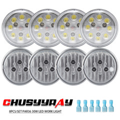 8x Led Conversion Kit for Deere 55 Series 4255 4455 4555 4755 4955 Tractor