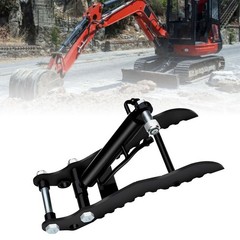 Hydraulic Thumb Clip Mn Steel Mini Excavator Single Hole Hydraulic Thumb Clip