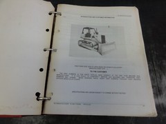 John Deere 750 Crawler Bulldozer Parts Catalog Manual PC-1884 1984