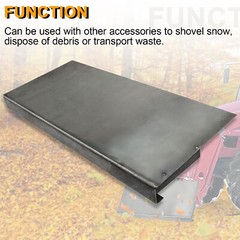 For Single Pin Mustang Skid Steer Mount Plate Loader Quick Tach Attachment