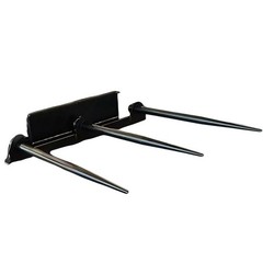 Heavy Duty 39.37 Inch Width Hay Spear Attachment For Skid Steer Loader Free Ship