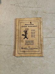 Hercules Engines Instruction Book and Repair List – 1923 Reprint