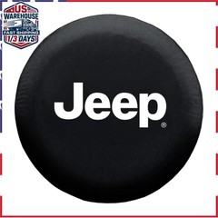 Plasticolor Jeep Premium Spare Tire Cover 30-33in Water Resistant