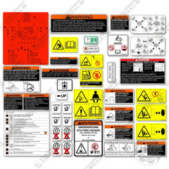 Fits Kubota SVL 75-2 Decal Kit Skid Steer Replacement Decals – 7 YEAR 3M VINYL