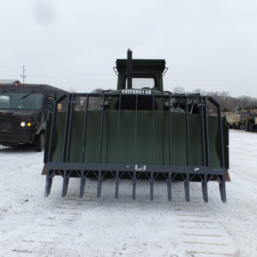 Dozer blade root rake, 10 FT wide, 2200 lbs steel NEW, USA Attachments