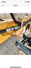 Chinines 1 Ton Excavator Quick Fits M14-m16