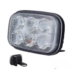 Pair LED Headlight For Case SR130 SR150 SV185 TR270 TR310 SV340 SV340B 84306337
