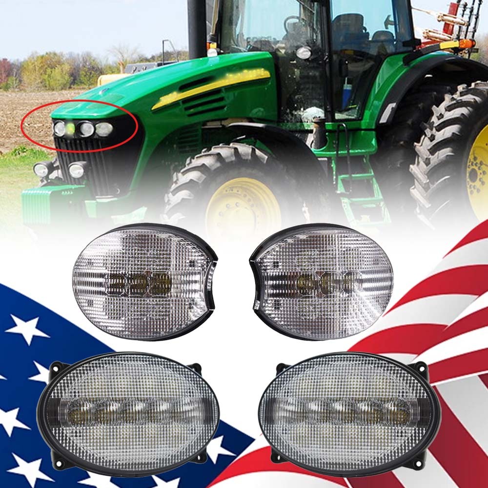 LED Work Light Kit For John Deere Tractor 7720 7820 7920 7630 7730 7830 7930