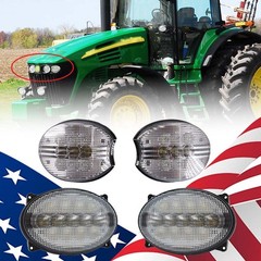 LED Work Light Kit For John Deere Tractor 7720 7820 7920 7630 7730 7830 7930
