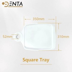 45/50mm universal square tray plastic, compatible with Durr China brand Belmont