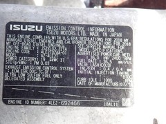 2018 Isuzu 4LE2 Turbo Diesel Engine RUNS MINT! VIDEO! 4LE2T