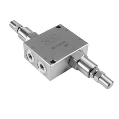 ‎Mini Excavator Cushion Valve Kit For machine w/ 1/4” Hydraulic Hoses & M14x1.5