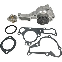 Water Pump 49044-2066 with Gasket Thermostat Fit Kawasaki Mule 3010 2007 & Prior