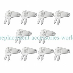 10pc 8H5306 8H 5306 Aftermarket Forked Keys For Caterpillar Switch 7N0718