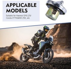 Fuel Gas Tank Cap, Gas Cap Cover Replacement Parts, Universal Motorcycle Gas Cap