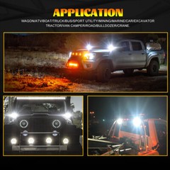 12V 7inch LED Work Light Headlight fit John Deere Case New Holland Tractor 7″
