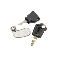 41 Heavy Equipment Key Set for Cat Komatsu JCB Volvo Kubota Bobcat JLG Terex