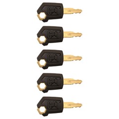 (5) Keys Fits Caterpillar Heavy Equipment Ignition Key 5P8500