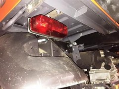 Rear Bumper, Kubota RTV X1100C and RTV X1120D SKU: 12717