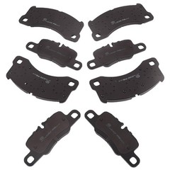 8pcs Front + Rear Ceramic Brake Pads Kit for Porsche Panamera 2010-2016
