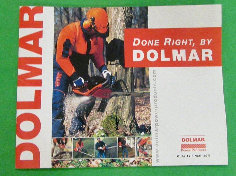 Dolmar Power Products Sales Catalog (2008) Germany / Alpharetta, Georgia