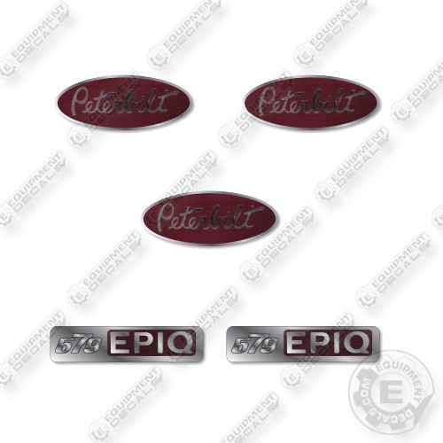 Peterbilt 579 EPIQ Decal Kit Truck – Aftermarket Kit
