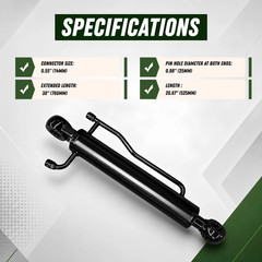 TYPHON Terror 1 Ton Mini Excavator Hydraulic Bucket Cylinder M14 Thread
