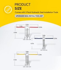 Upgraded Hydraulic Cylinder Seal Installation Kit – Quick Access & Simple Design