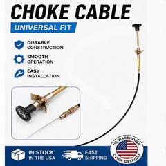 Universal Choke Cable Throttle Line Damper for Mini Excavator Skid Steer Loader