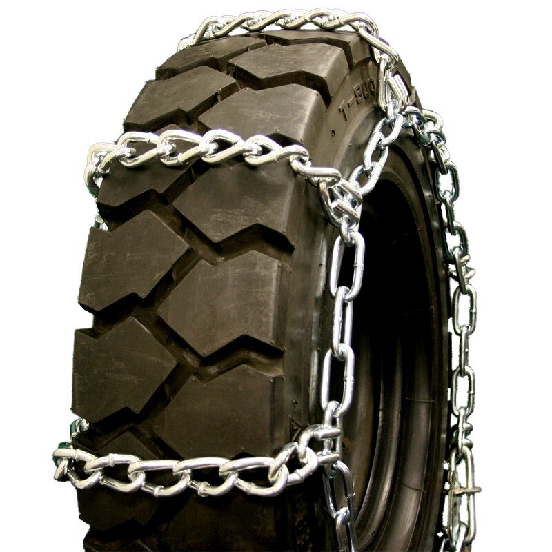 Ladder 4 Link 8mm Twist 31-15.50-15 Skid Loader Tire Chains