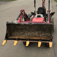 Titan Attachments UA Tooth Bar 60″ 86 lb. Bucket 23TF Bolt On Steel USA Made