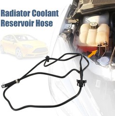 Radiator Reservoir Coolant Hose compatible with Ford Focus Black