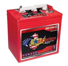 U.S. Battery US-2200-XC2 6V 232Ah Deep Cycle Flooded Battery (Group GC2) 4 Pack